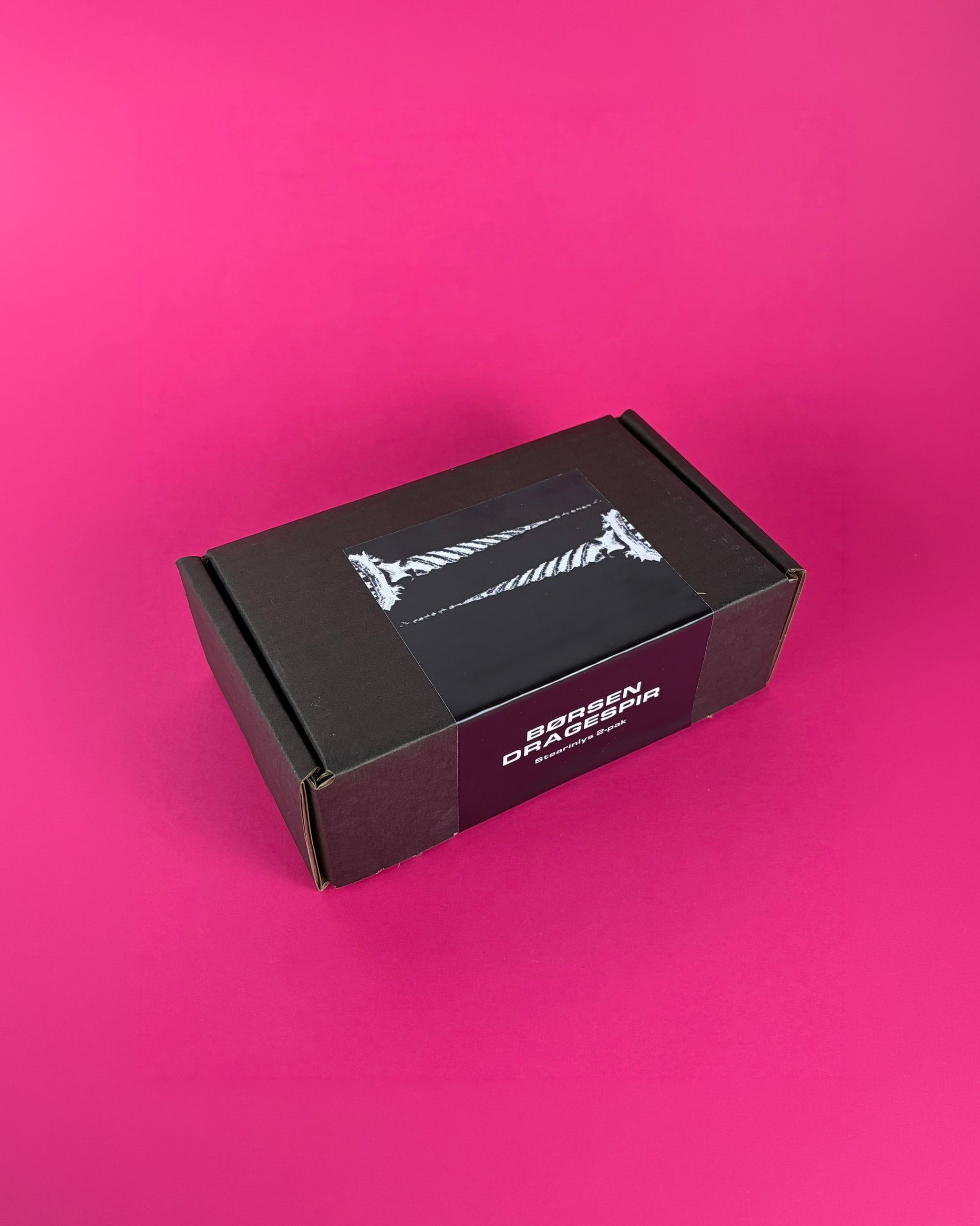 Børsen dragespir stearinlys 2-pak